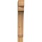 Ekena Millwork Legacy Block Rough Sawn Bracket, Western Red Cedar, 4"W x 18"D x 30"H BKT04X18X30LEC05RWR - alternate 3